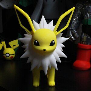 3D Printed Pokemon "Jolteon" Figurine